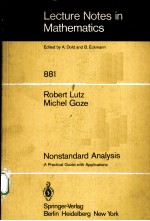 NONSTANDARD ANALYSIS:A PRACTICAL GUIDE WITH APPLICATIONS