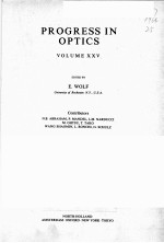 PROGRESS IN OPTICS VOLUME 25