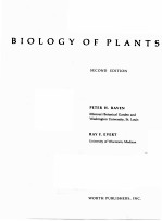 BIOLOGY OF PLANTS SECOND EDITION