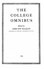 THE COLLEGE OMNIBUS