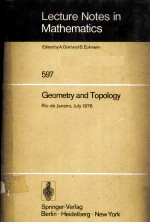 GEOMETRY AND TOPOLOGY:III LATIN AMERICAN SCHOOL OF MATHEMATICS