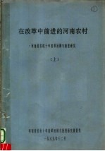 在改革中前进的河南农村 上
