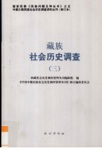 藏族社会历史调查 3