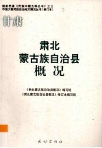 甘肃 肃北蒙古族自治县概况