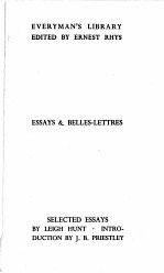 SELECTED ESSAYS