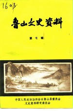 鲁山文史资料 第7辑