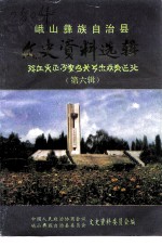 峨山彝族自治县文史资料选辑 第6辑