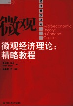 经济科学译库 微观经济理论 精略教程