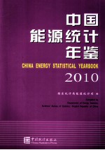 中国能源统计年鉴 2010