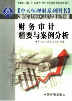 财务收支审计精要与案例分析