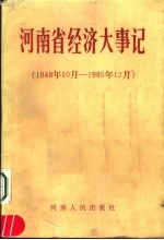 河南省经济大事记 1948.10-1985.12