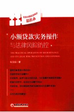 小额贷款实务操作与法律风险防控