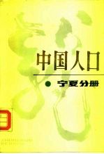 中国人口 宁夏分册