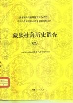 藏族社会历史调查 2