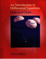 AN INTRODUCTION TO DIFFERENTIAL EQUATIONS ORDER AND CHAOS