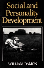 SOCIAL AND PERSONALITY DEVELOPMENT