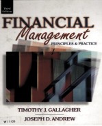 FINANCIAL MANAGEMENT PRINCIPLES AND PRACTICE THIRD EDITION