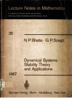 DYNAMICAL SYSTEMS:STABILITY THEORY AND APPLICATIONS