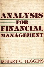 ANALYSIS FOR FINANCIAL MANAGEMENT