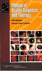 MANUAL OF OCULAR DIAGNOSIS AND THERAPY SIXTH EDITION