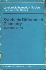 SYNTHETIC DIFFERENTIAL GEOMETRY