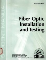 Course 400 Fiber Optic Installatiion and Testing