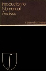 INTRODUCTION TO NUMERICAL ANALYSIS