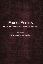 Fixed points : algorithms and applications