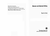 MARXISM AND HISTORICAL WRITING