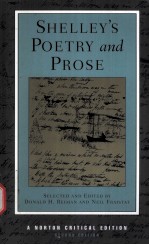 SHELLEY'S POETRY AND PROSE AUTHORITATIVE TEXTS CRITICSM SECOND EDITION