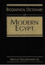 BIOGRAPHICAL DICTIONARY OF MODERN EGYPT