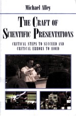 The Craft of Scientific Presentations Critical Steps to Succeed and Critical Errors to Avoid With