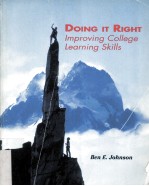 Doing it right : improving college learning skills