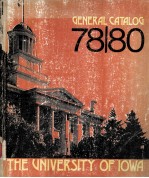 THE UNIVERSITY OF LOWA GENERAL CATALOG 1978-80