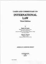 CASES AND COMMENTARY ON INTERNATIONAL LAW THIRD EDITION