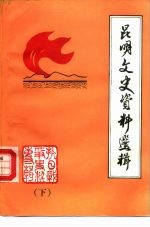 昆明文史资料选辑 第7辑 抗日战争时期史料专辑 下
