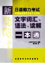 新日语能力考试文字词汇、语法、读解一本通 N2级