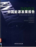 中国能源发展报告 2003