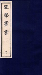 琴学丛书 11