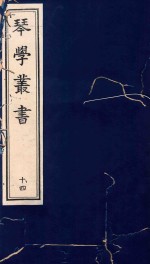 琴学丛书 14