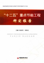 “十二五”重点节能工程研究报告