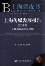 上海传媒发展报告 公共传播与社会建构 2013