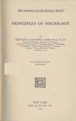 PRINCIPLES OF SOCIOLOGY