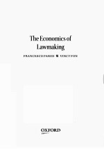 THE ECONOMICS OF LAWMAKING:FRANCESCO PARISI VINCYFON