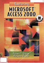 EXPLORING MICROSOFT ACCESS 2000