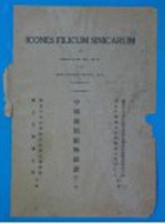 中国蕨类植物图谱 1930年 第1卷