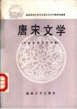 唐宋文学 中国古代文学 中