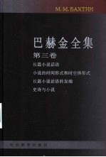 巴赫金全集 第3卷 小说理论
