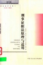 刑事证据法原理与适用