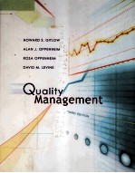 QUALITY MANAGEMENT THIRD EIDTION